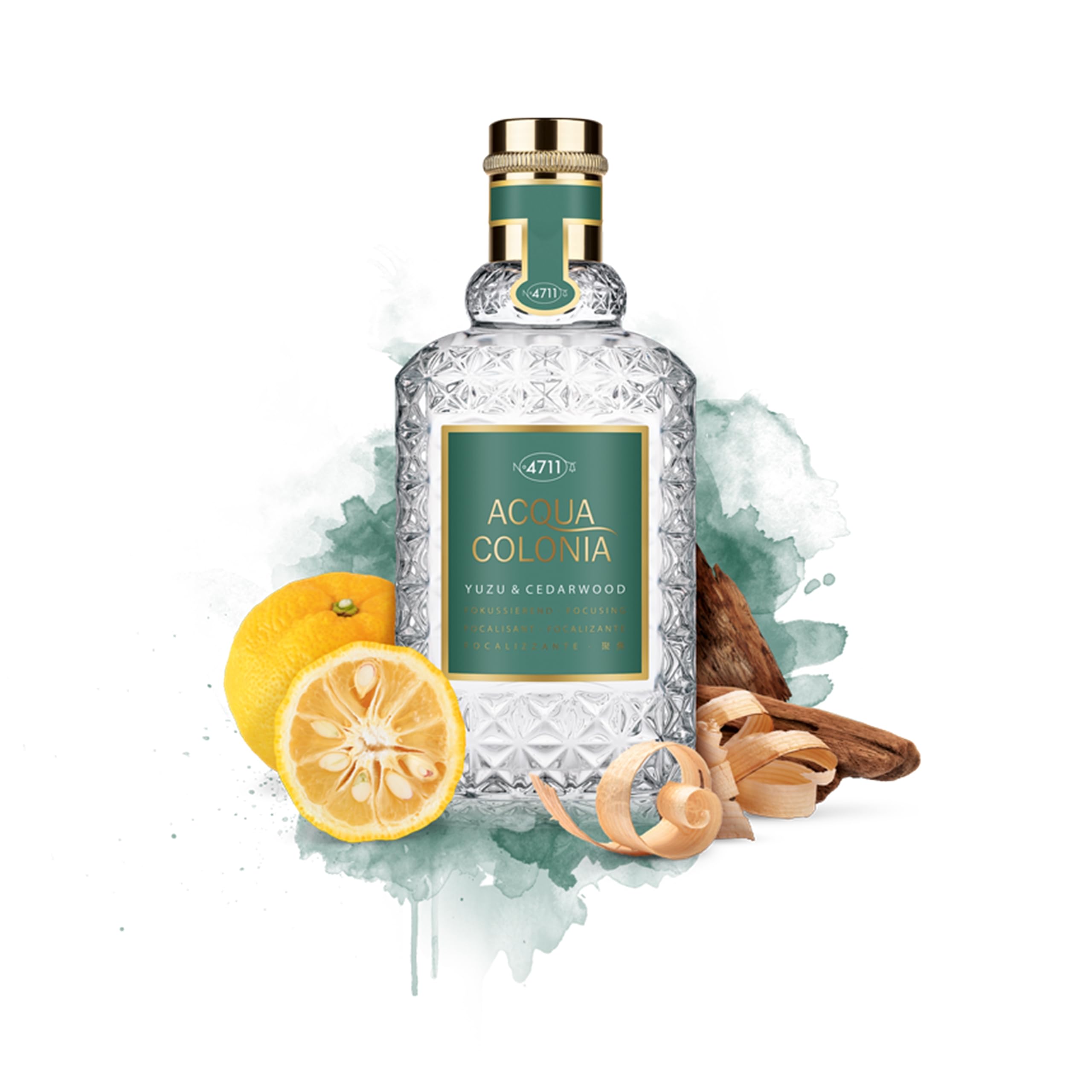 4711 Acqua Colonia Yuzu & Cedarwood | Eau de Cologne - Focusing