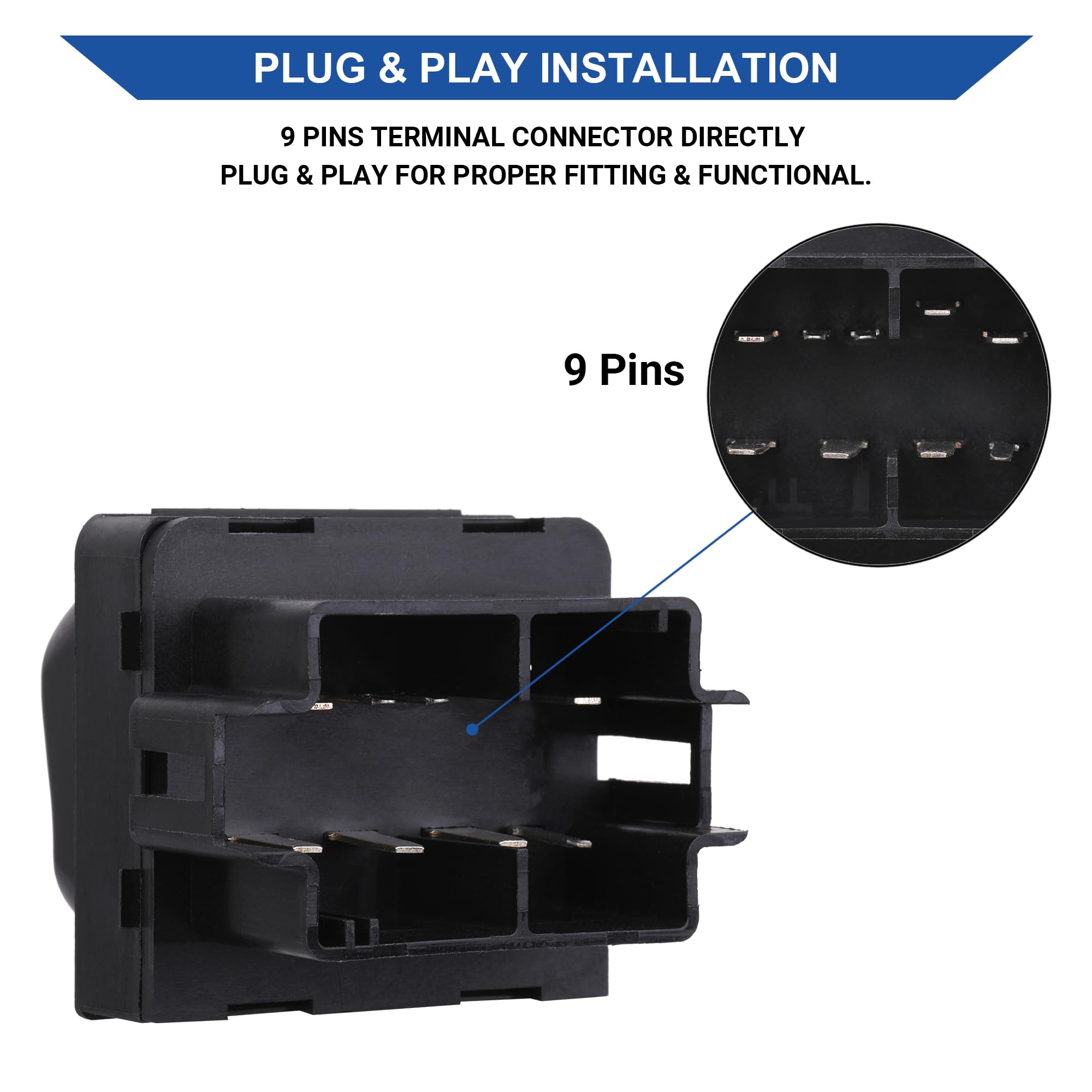 XL3Z14529AA Power Master Window Switch For Ford F150 Maldives - View #12