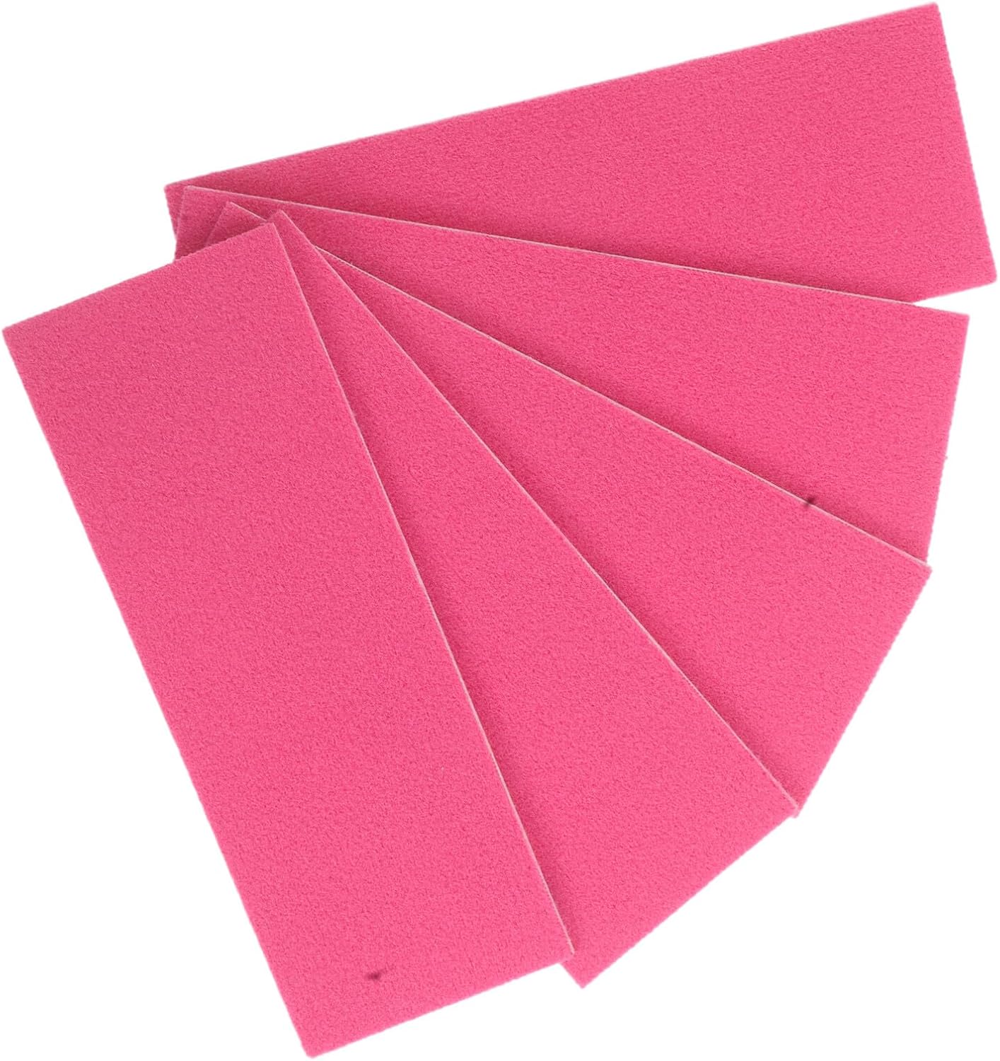 5pcs Vinyl Wrap Tint Film Applicator Felt Edge Cloth Replacement 4x11cm Rose-Colored Wrap Scraper Parts for Car Window Tint and Decal Installation