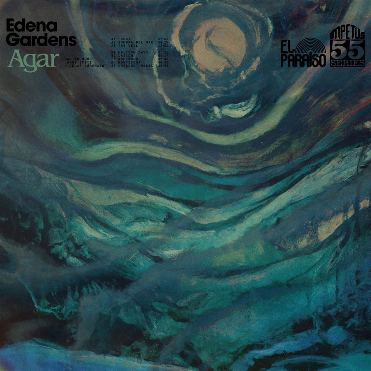 Edena Gardens Agar CD Denmark El Paraiso 2023 in g'fold sleeve EPR070CD