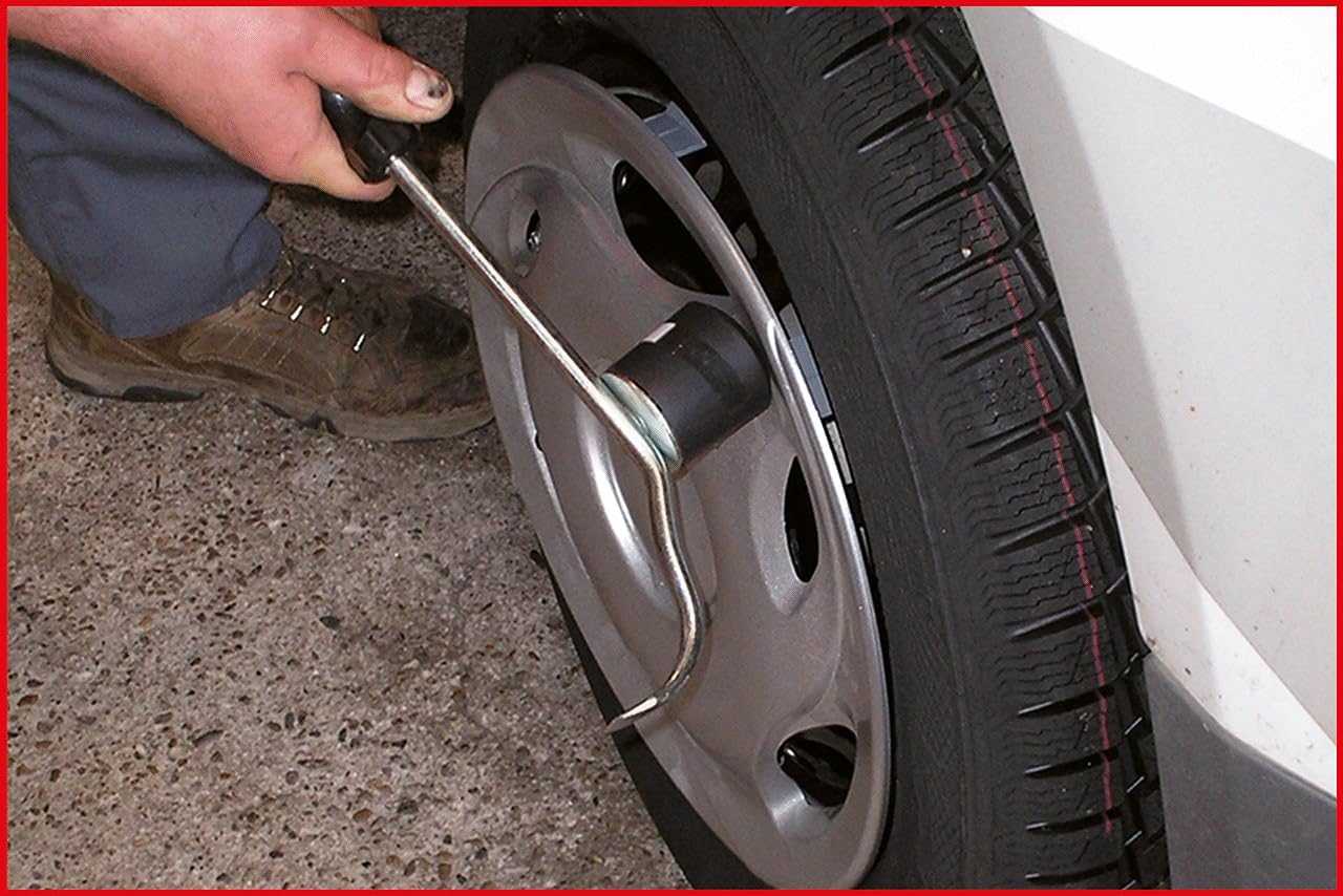 KS TOOLS Levier de déblocage (enjoliveur de roue) 911.8155
