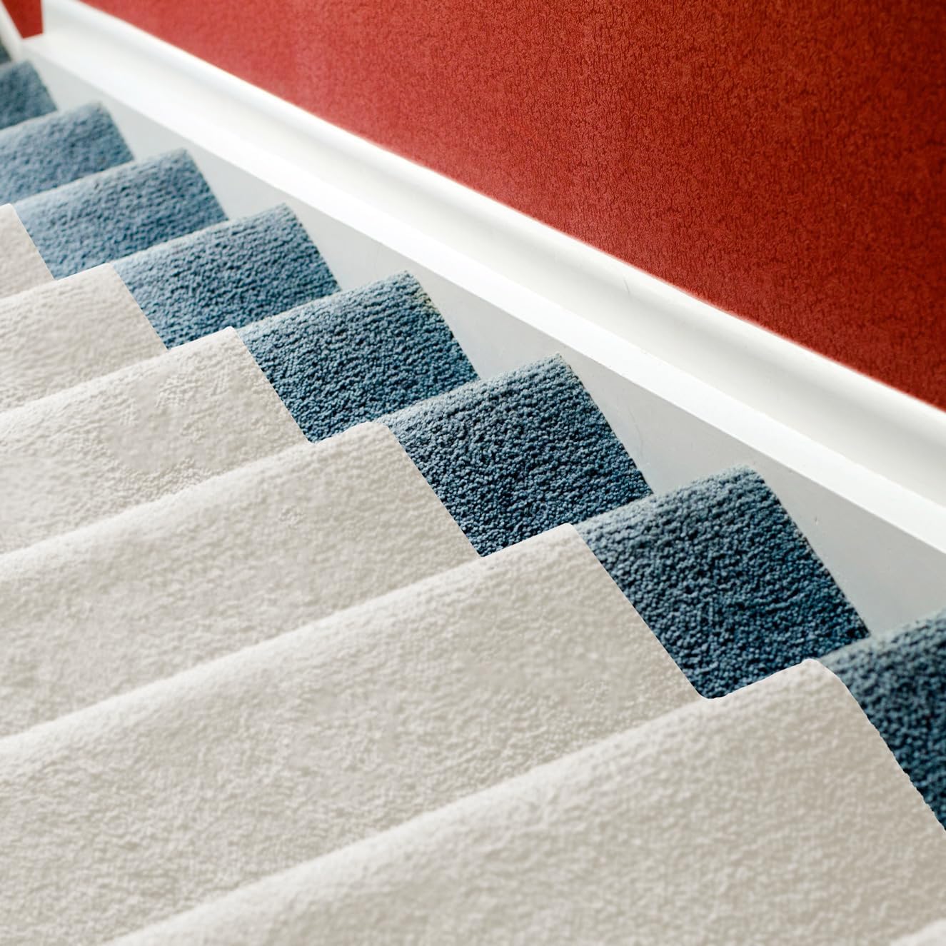 LAMINET Non-Slip Carpet & Stair Protector - Grey, 30' L x 30" W - Low-Pile, Durable, Washable Protector for Carpeted Stairs, Floors, Hallways, and High-Traffic Areas
