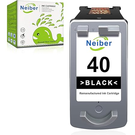 Amazon Com Canon Pg 40 Black Ink Cartridge Compatible To Ip2600 Ip800 Ip700 And Ip600 Printers Office Products