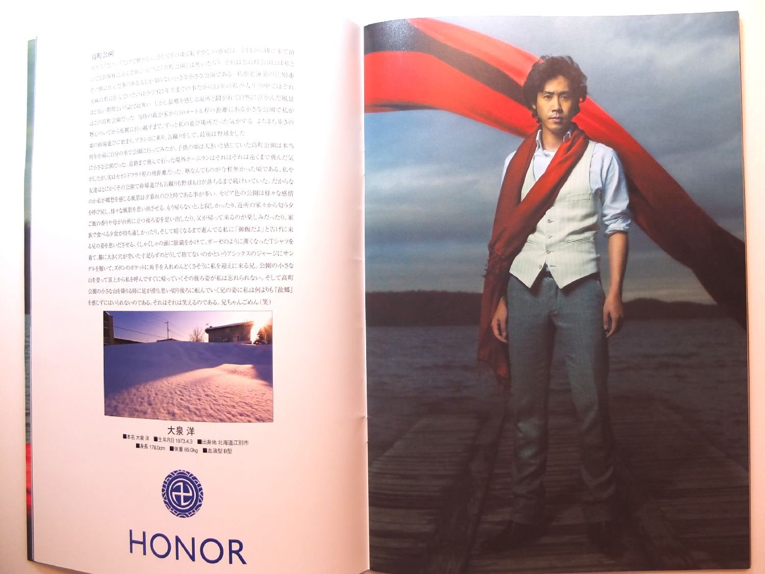 Amazon.co.jp: HONOR 守り続けた痛みと共に パンフレット TEAM NACS