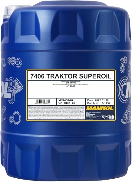 MANNOL Trattore Superoil 15W-40 5 L - 4