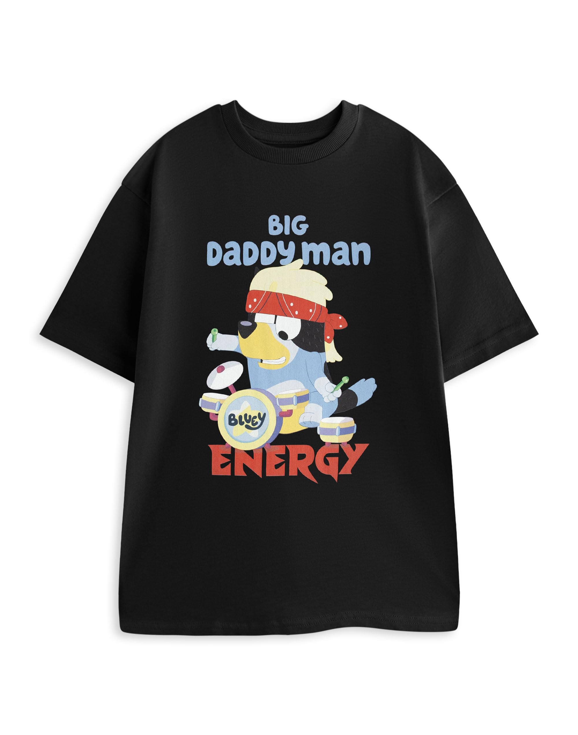 Bluey (X-Large) Short Sleeved T-Shirt (Mens Black)