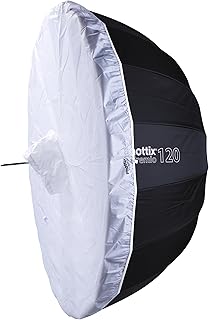 Phottix Premio Reflective (White) Umbrella with Diffuser (120cm/47) (PH85415)