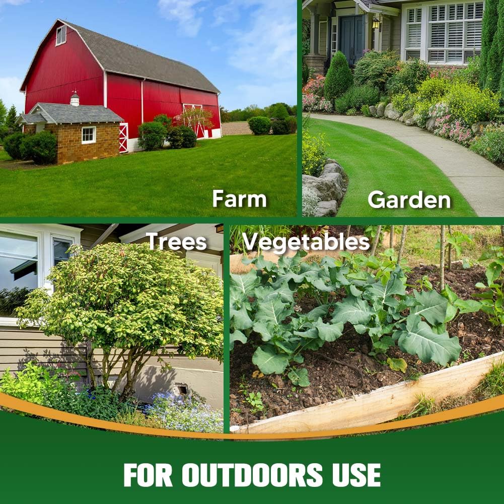 Deer Repellent for Plants, Rabbit Repellent Outdoor, Deer Away Repellent for Garden, Trees and Lawn, Rabbit Repellent for Plants, Safe for People, Pets and Plants, Lasts Up to 60 Days, 8 Packs — view 8