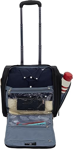 Miniatura 7 de TPRC 15 Smart equipaje de mano para abajo del asiento con puerto de carga USB Opción de color negro PR-85315-001