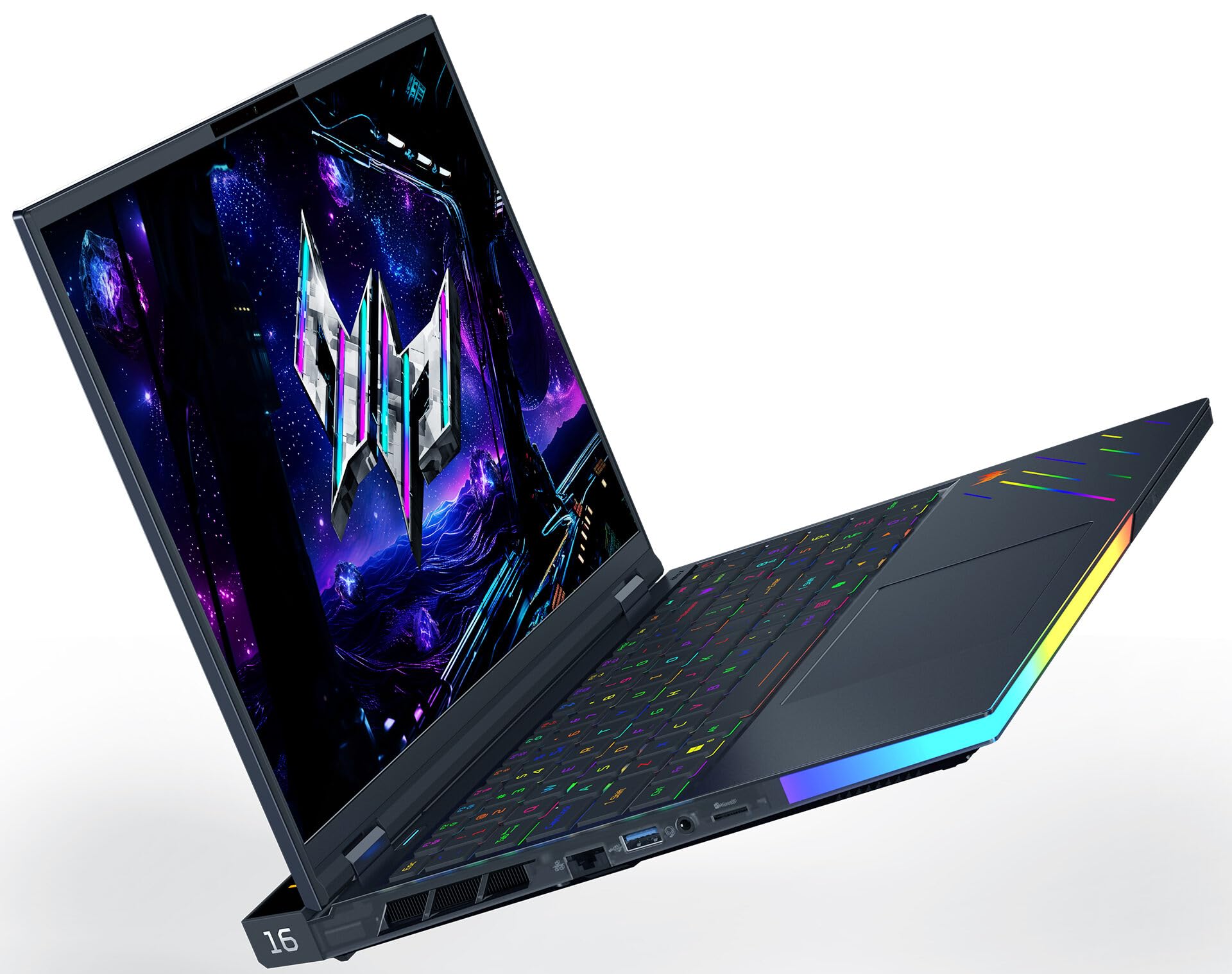 acer Predator PH16-73-95JZ Intel Core Ultra 9 275HX Notebook 40.6 cm [16] WQXGA 64 GB DDR5-SDRAM 1 TB SSD NVIDIA GeForce RTX 5090 Wi-Fi 7 [802.11be] Windows 11 Home Black (PH16-73 CU9275H1X