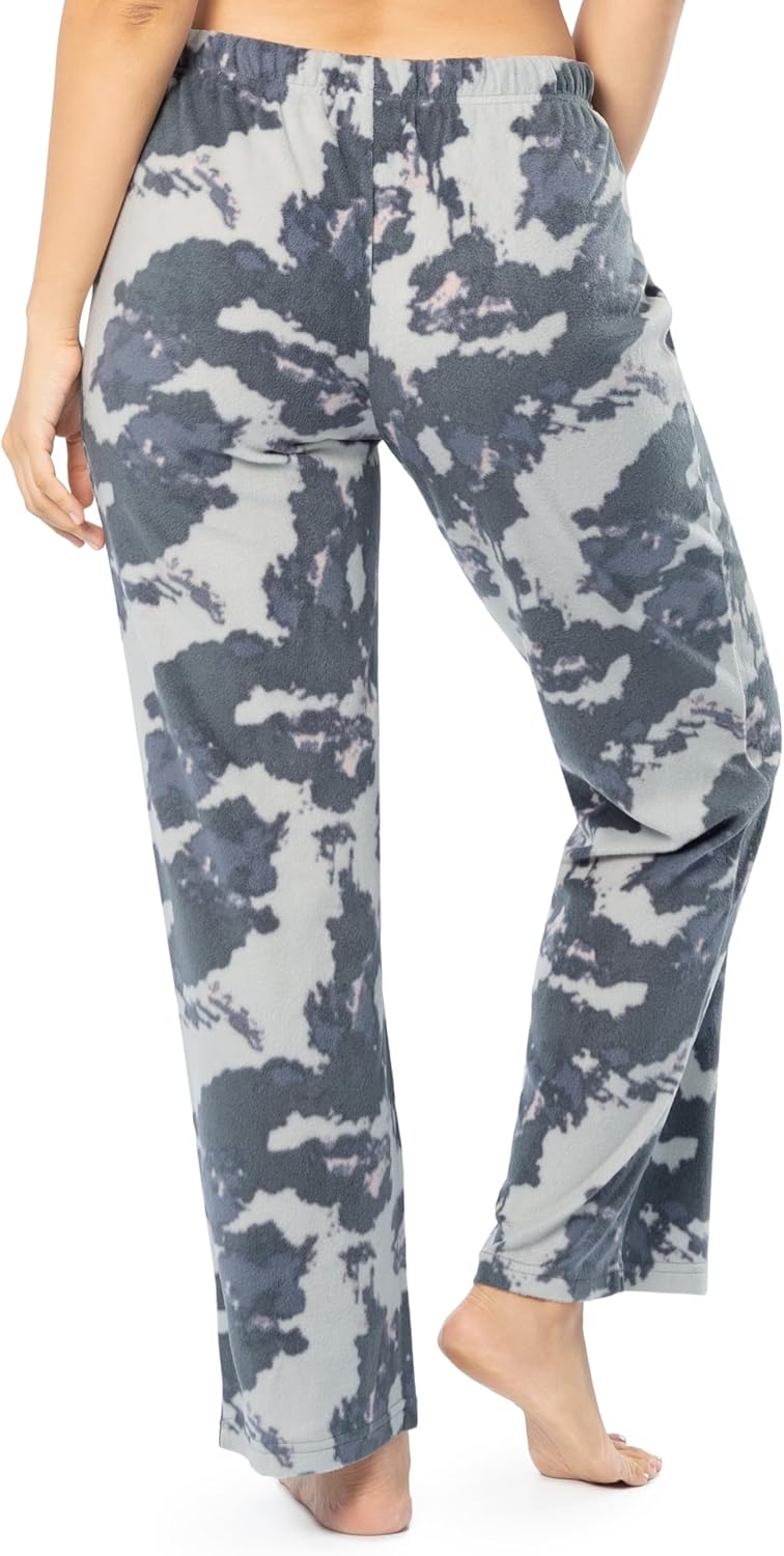 Fruit of The Loom Womens Fleece Sleep Pajama Pant, 2 Pack - Image 2