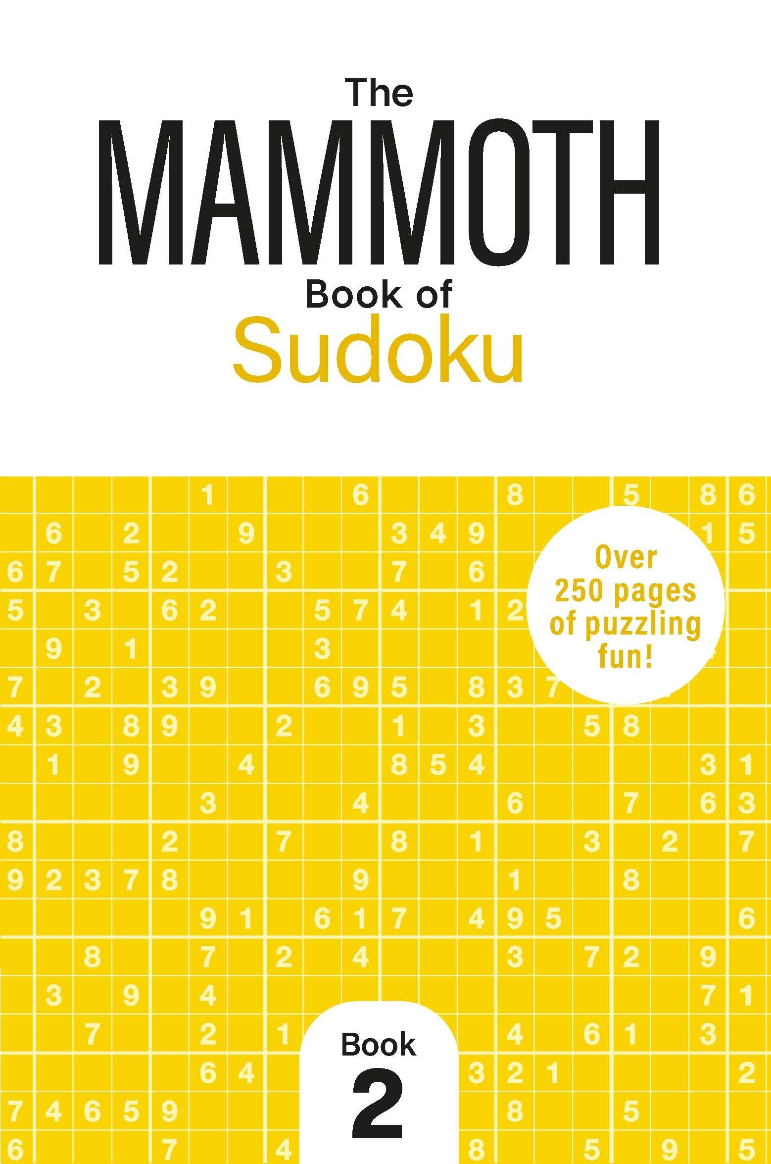 The Mammoth Book of Sudoku 2 by Dr Gareth Moore (Paperback Book)