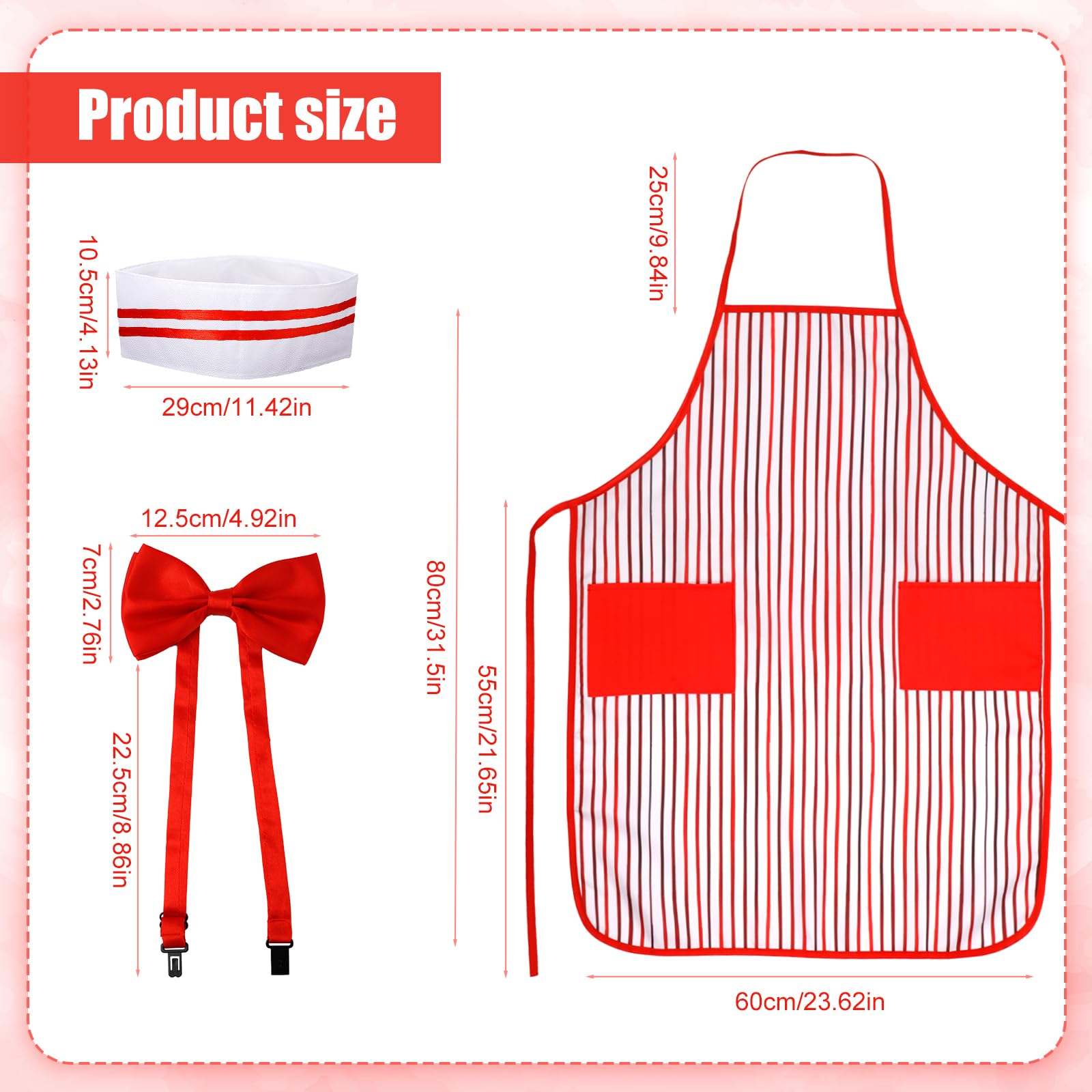 Mikovivi 1950s Waiter Costume Kit - Image 2