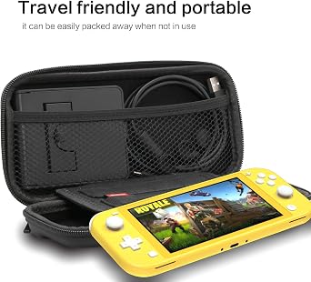 ECHZOVE Nintendo Switch Lite Stand, Adjustable Portable Playstand, Black