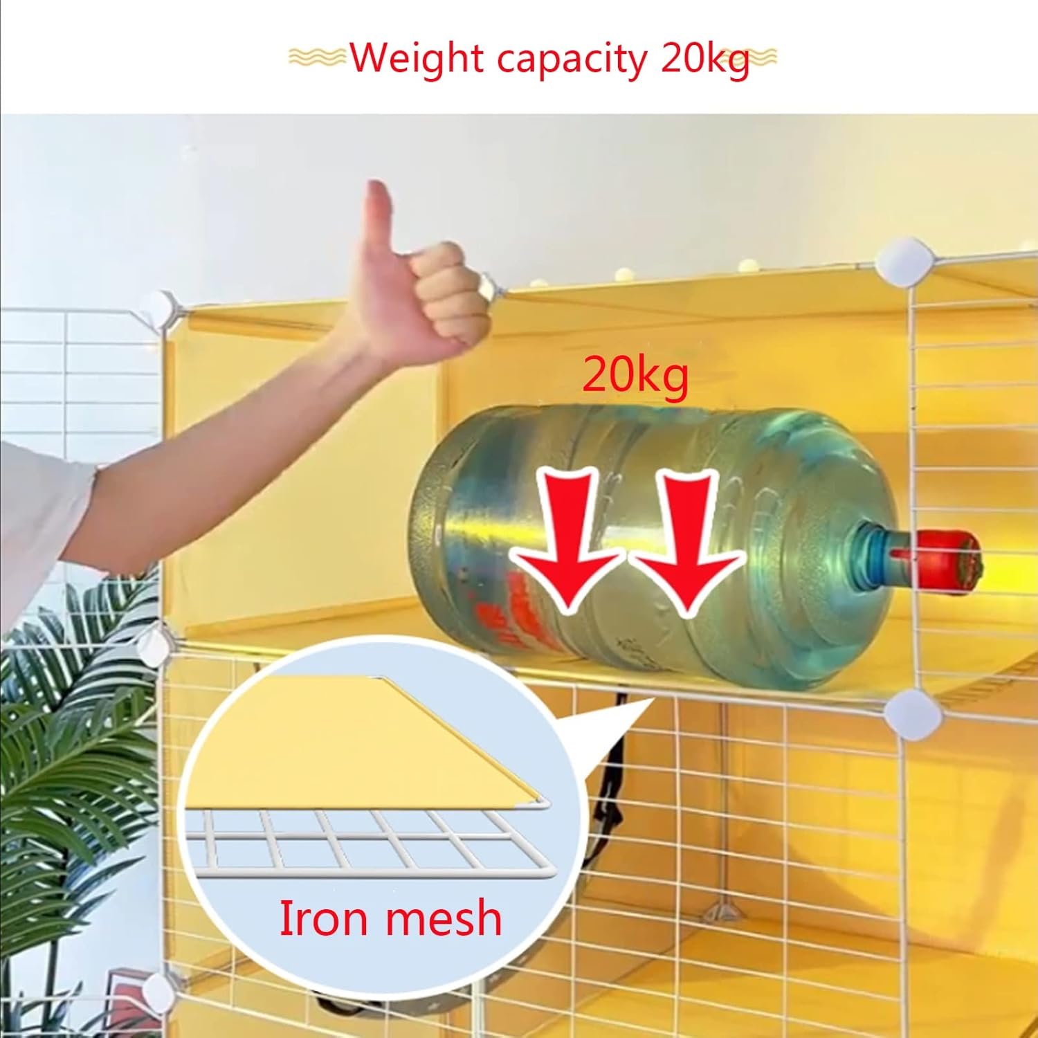 Cat Cage Indoor, Enclosures Cat Playpen, Detachable Metal Small Animal Cages DIY Design Kitten Playpen Large Exercise Place Ideal for 1-3 Cats, with Drawer Litter Tray (A 147 * 49 * 111Cm(3))