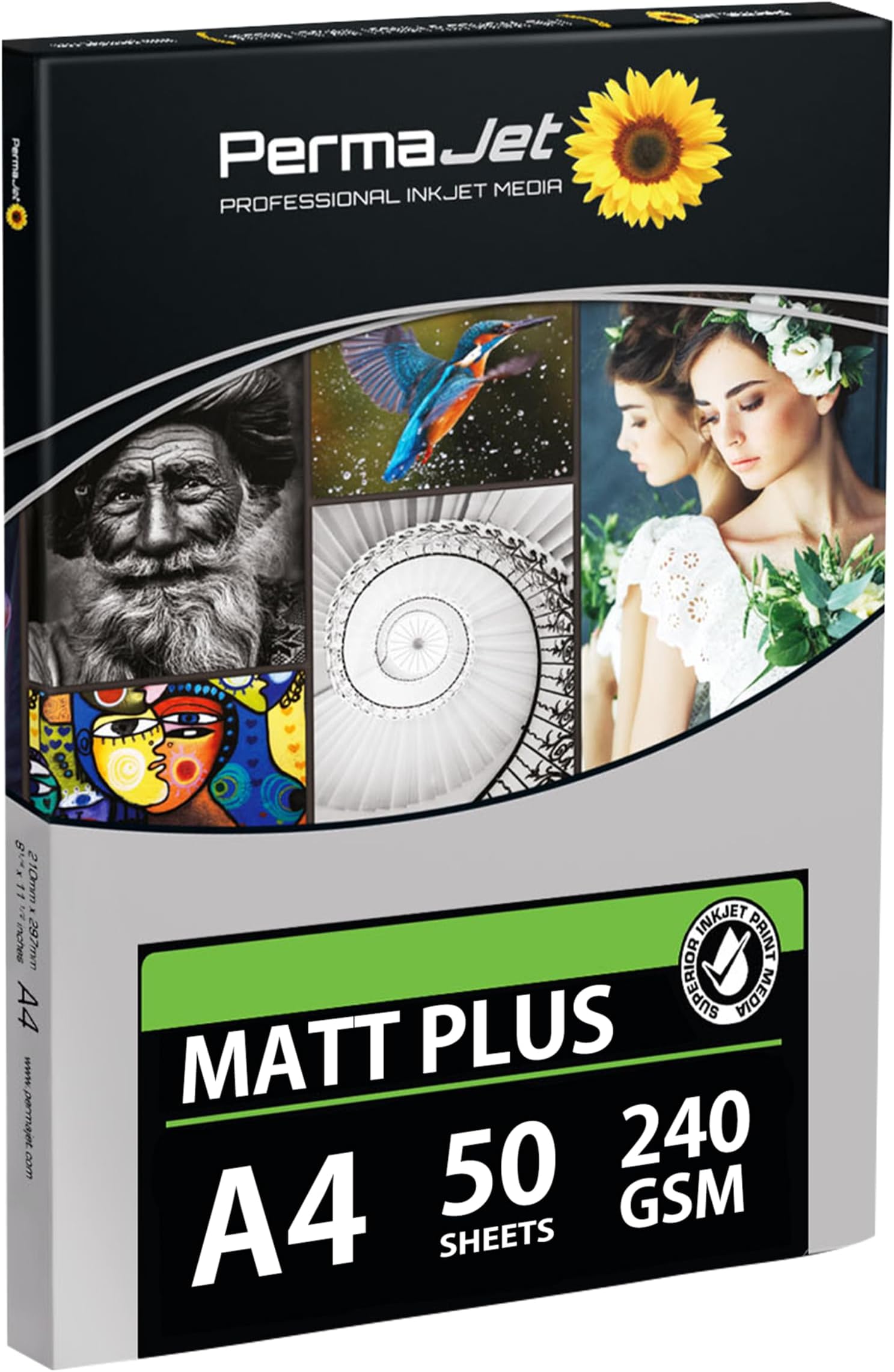 Matt Plus 240gsm | A4 50 Sheets | Inkjet Matt Printer Photo Paper