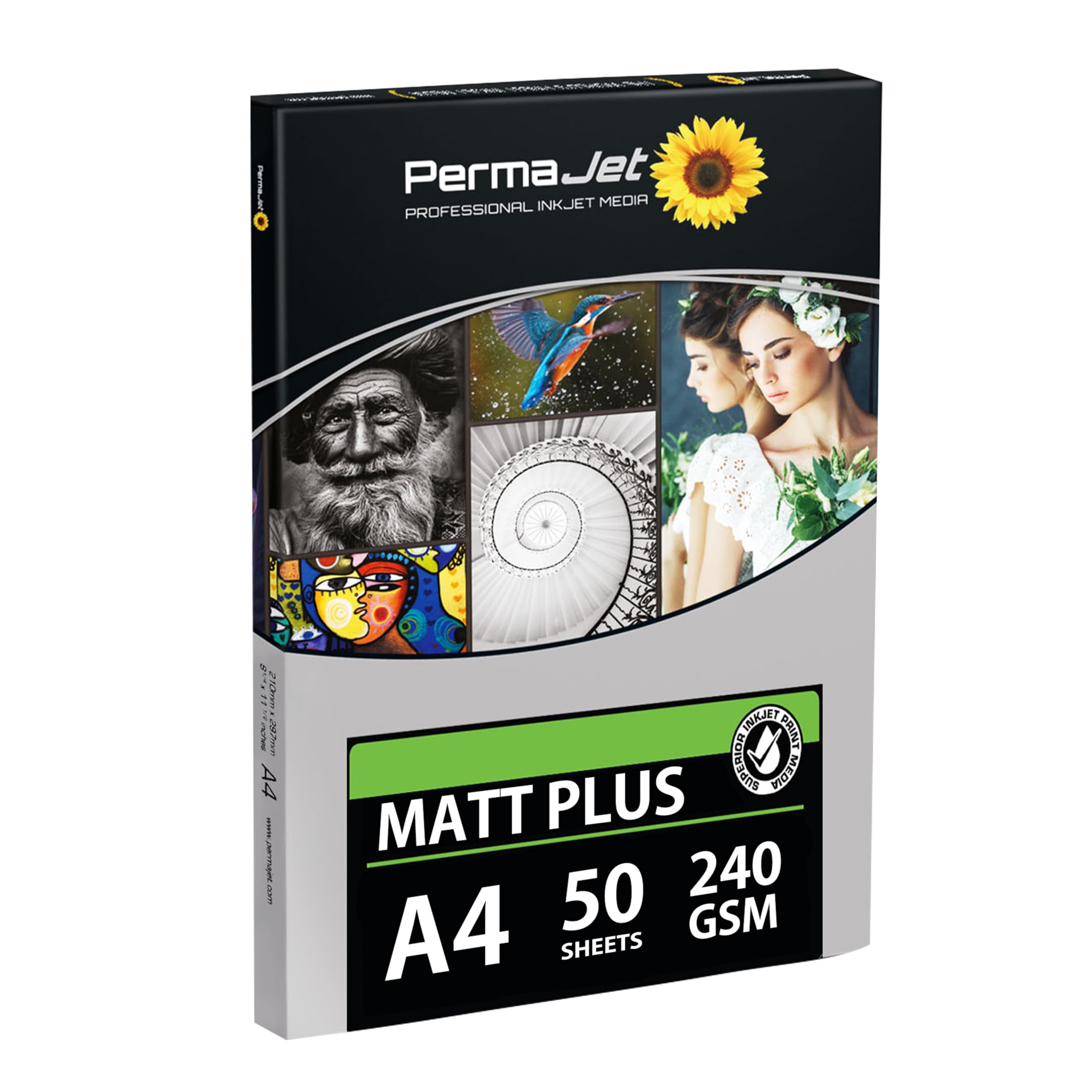 Matt Plus 240gsm | A4 50 Sheets | Inkjet Matt Printer Photo Paper