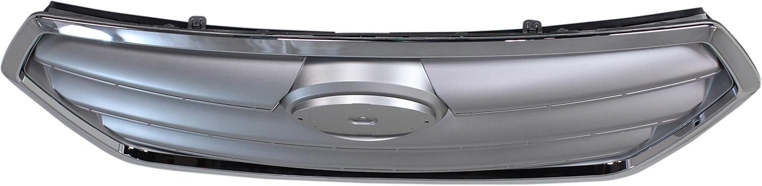 Garage-Pro Front Grille Assembly for 2015-2017 Subaru Legacy, Subaru Legacy Accessories, Painted Silver Shell, Gray Insert, CAPA
