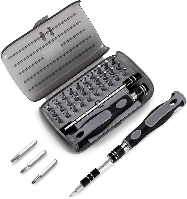 Vinabo Zestaw wkrętaków precyzyjnych 32 w 1 - mini wkrętaków magnetycznych Zestaw narzędzi DIY Elektronika Naprawa Zestaw do komputera Tablet Laptop, Okulary, Zegarek, Smartfon