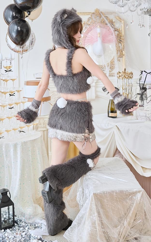 Malymoon クマ コスプレ衣装 グレー Amazon.co.jp: [Malymoon] コスプレ アニマル 動物 ベア くま 熊 灰色