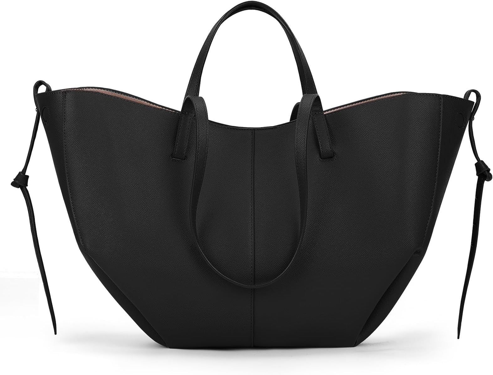 Work Bag Faux Leather Tote Bag for Women Trendy Handbag Purse Fall Shoulder Bag with Magnetic Closure