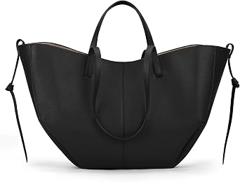 Work Bag Faux Leather Tote Bag for Women Trendy Handbag Purse Fall Shoulder Bag with Magnetic Closure