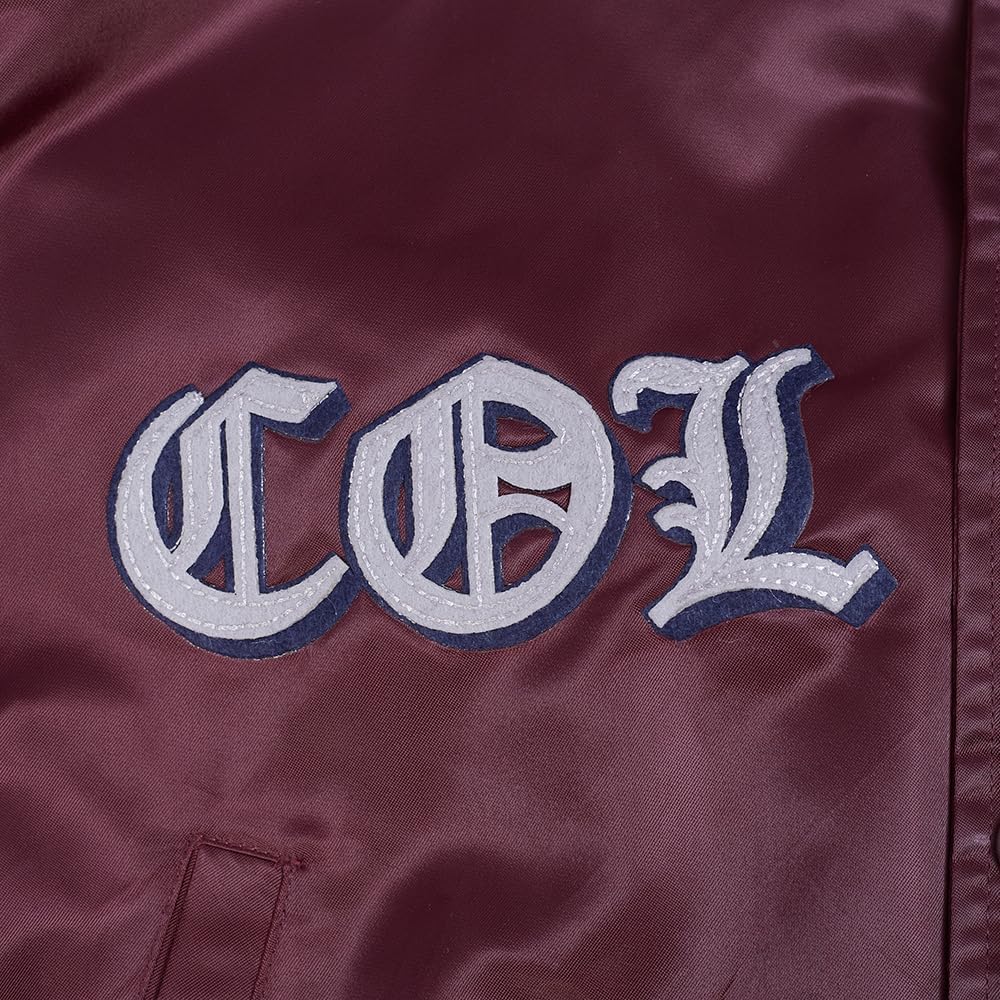 Pro Standard Mens NHL Old English Satin Jacket