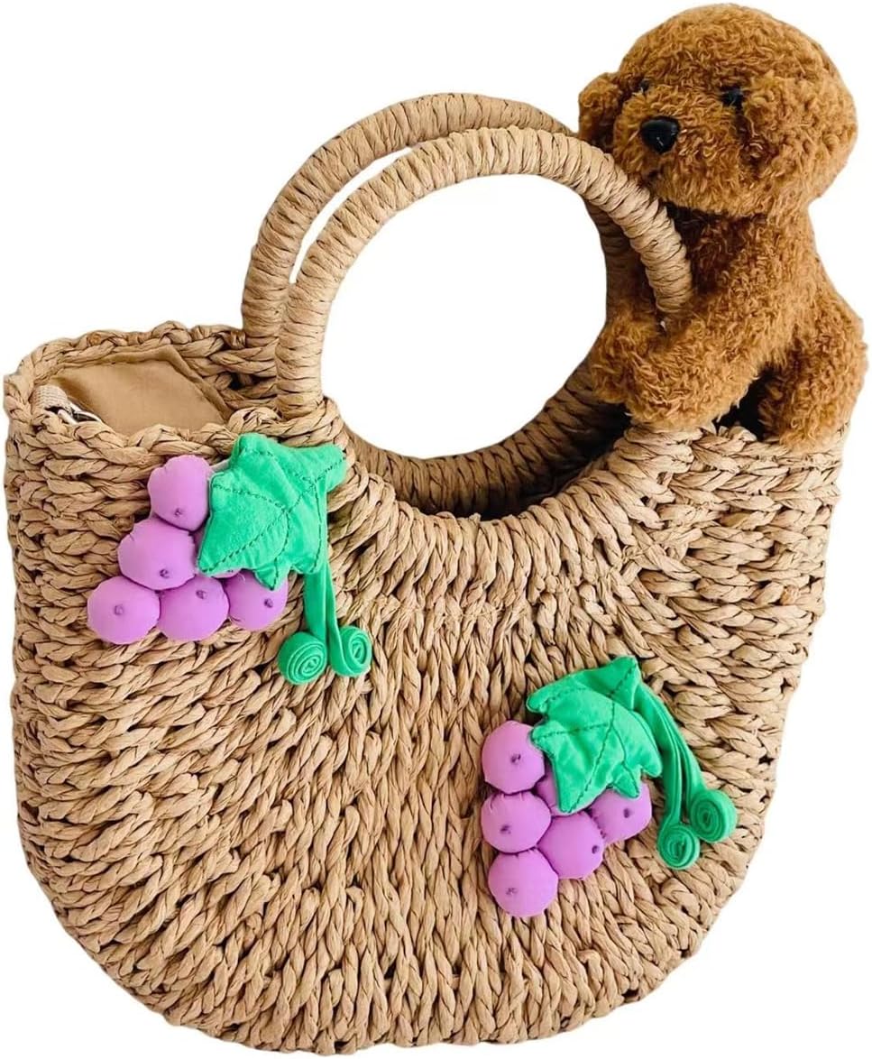 Women's Straw Beach Handbag Shoulder Handbags Tote Bags for Summer Clutch Handbags for women 2024