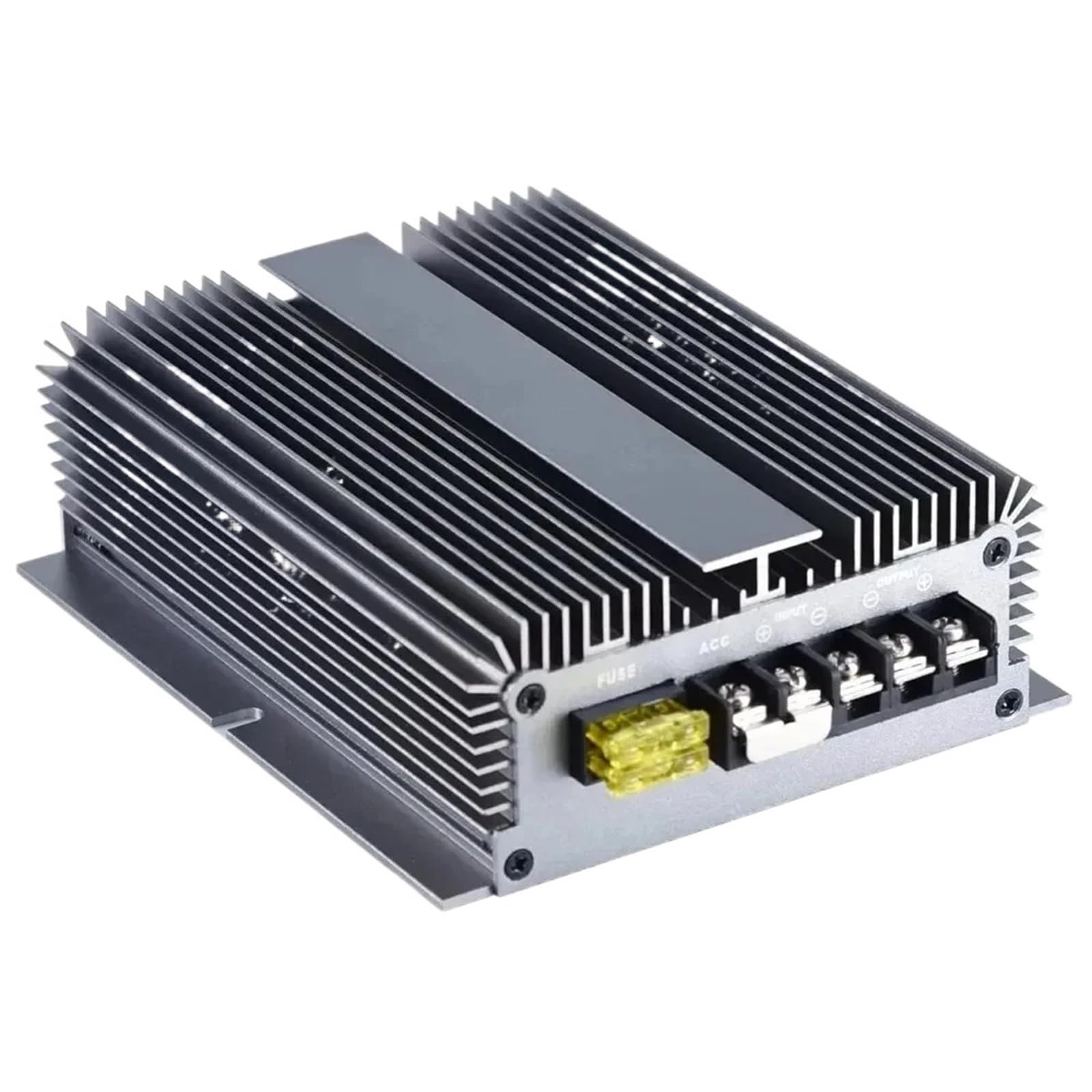 RUAJOGYNVM 1pcs 24V 36V 48V 72V to 12V DC DC Step Down Converter Voltage Reducer 20-90V to 12V 5A-50A Transformer Car Power Supply(30V-90V to 12V 40A)