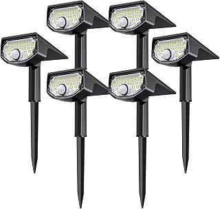 AloftSun Solar Motion Sensor Outdoor Lights,Solar Lights Outdoor Waterproof