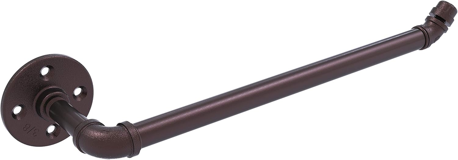 Allied Brass P-550-WPT-ABZ Pipeline Collection Wall Mounted Paper Towel Holder, Antique Bronze