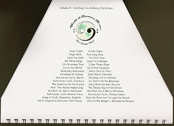 World of Harmony Music; Wishing You a Merry Christmas  Christmas Music Book for Zither, Yerbonitsa, Lap Harp, Plucked Psaltery, Cymbala