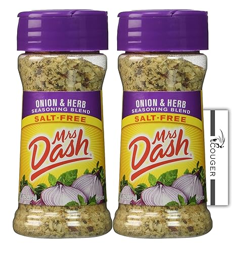 Mezcla de condimentos Dash con sabor a cebolla y hierbas, 2.5 onzas (paquete de 2)
