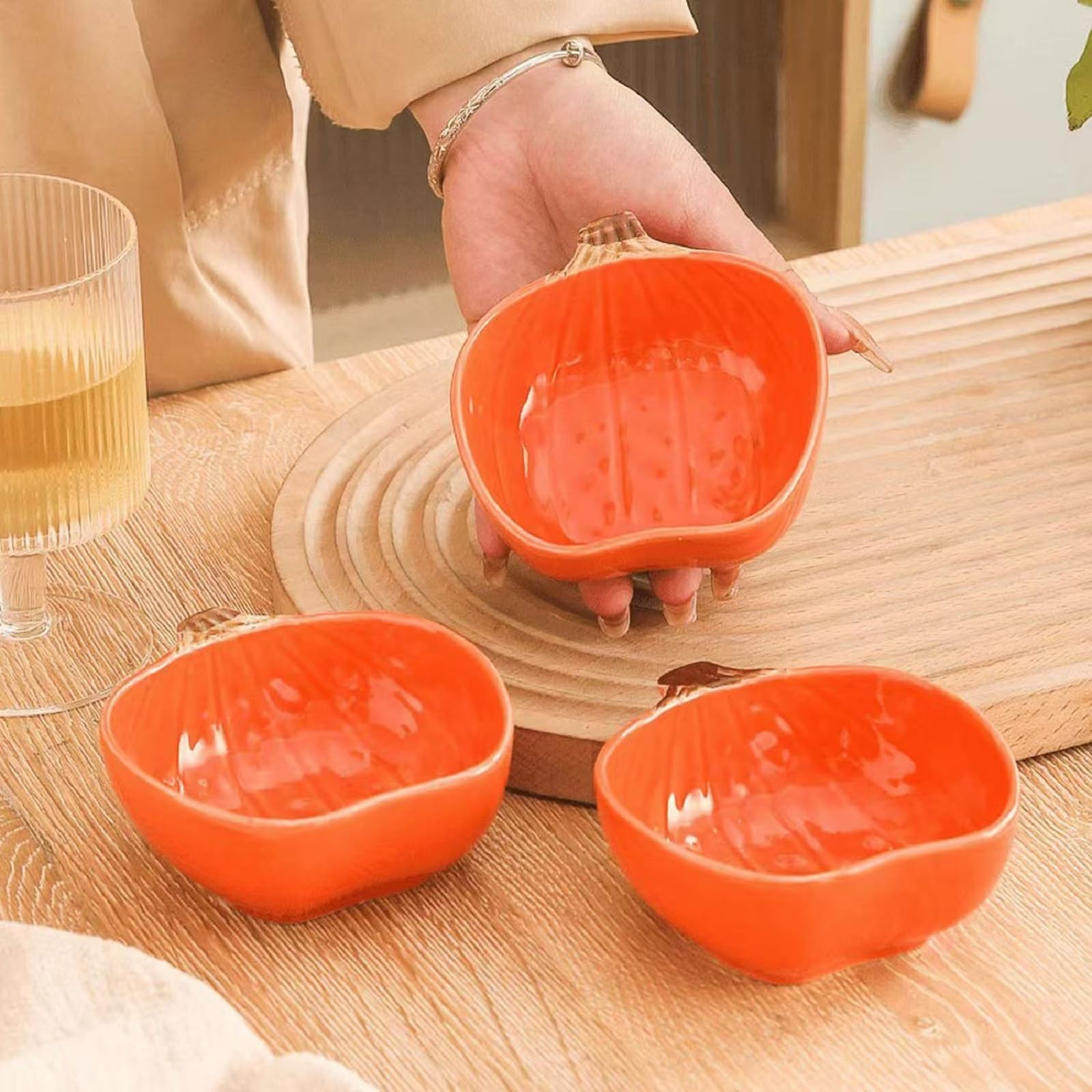 Lot de 12 petits ramequins en céramique pour la cuisson au four - 170 g - Passe au four - Pour servir des sauces et des sauces