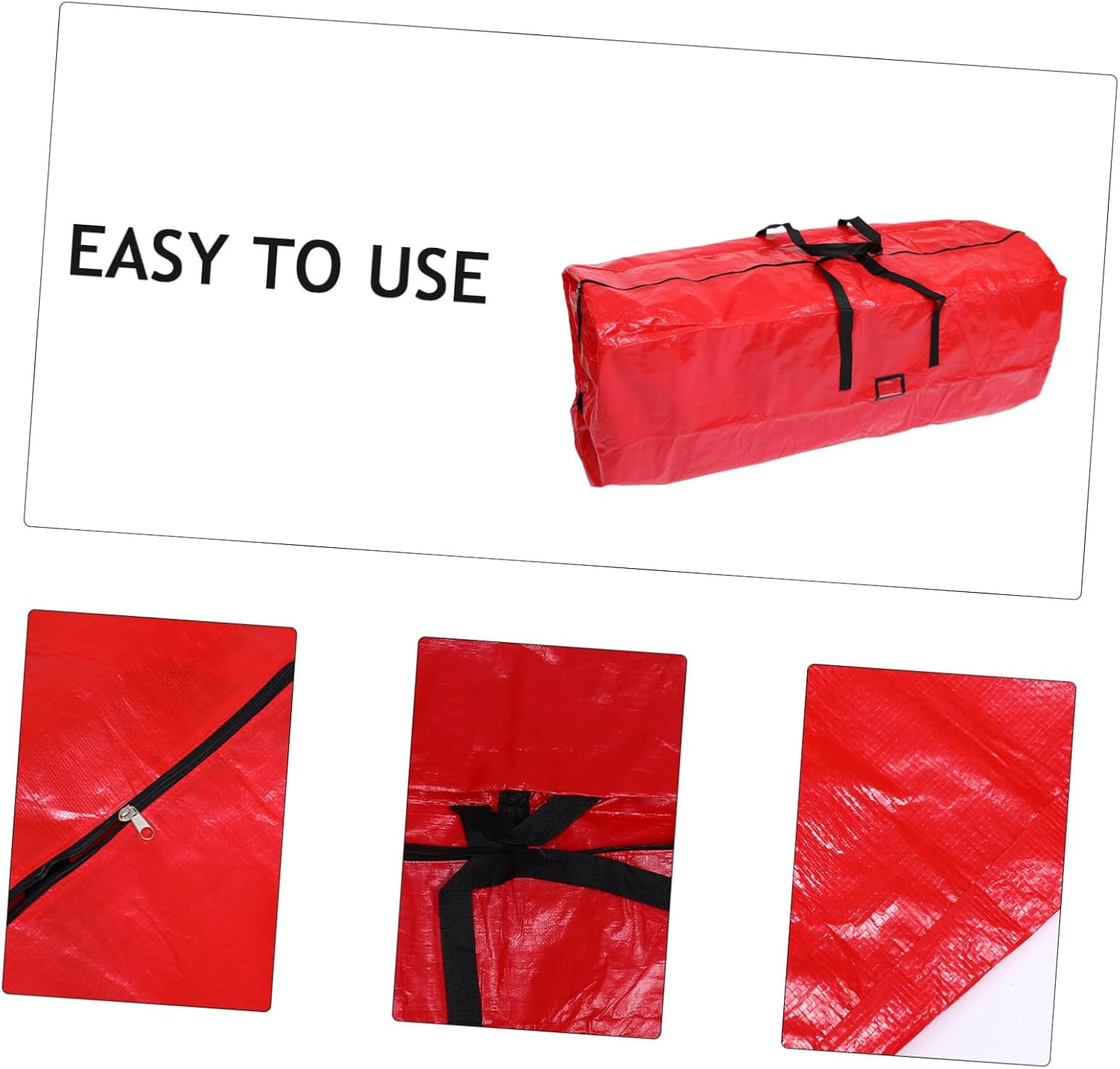 Christmas Tree Storage Bag Large Size Waterproof Tote Holiday Decor Storage Easy to Use