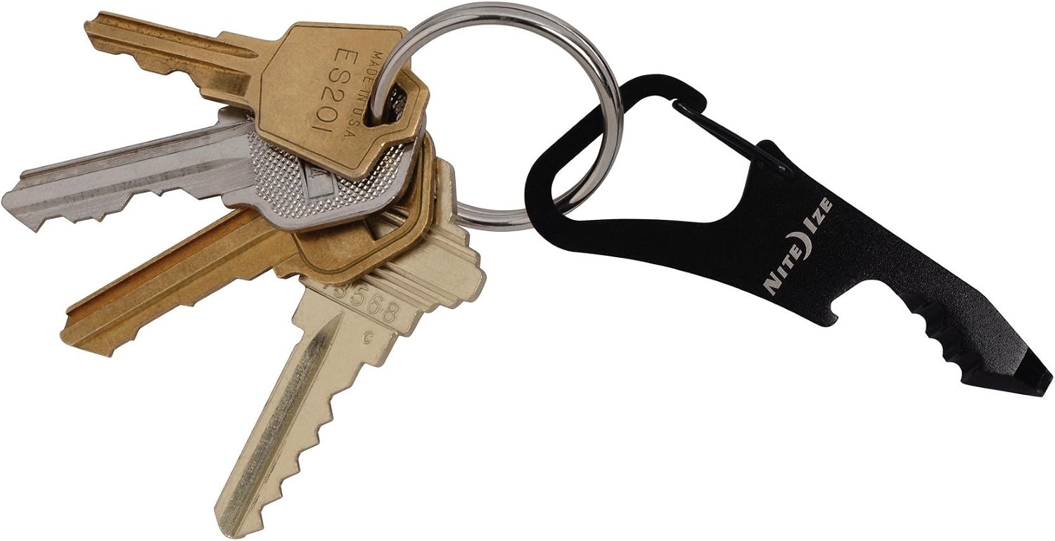 Nite Ize KMTCK-01-R3 2.68" X 0.96" X 0.3" Black DoohicKey� ClipKey� Key Tool3