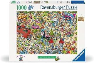 Ravensburger Puzzle 12001165 - Ray Nicholson: The Amusement Park - 1000 Piece Puzzle for Adults and Kids from 14 Years and Over