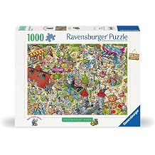Ravensburger Puzzle Holiday Resort 4 - The Amusement Park - Jigsaw Puzzle - 1000 Pieces