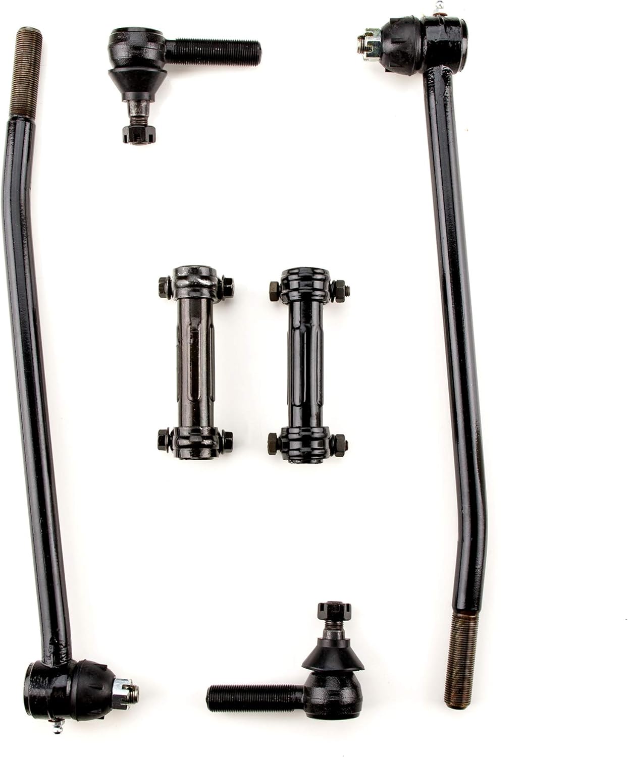 Tie Rod Steering Rebuild Kit Compatible with Mercury Comet 6 Cylinder Manual OEM Spec Replacements (6 Piece Kit)