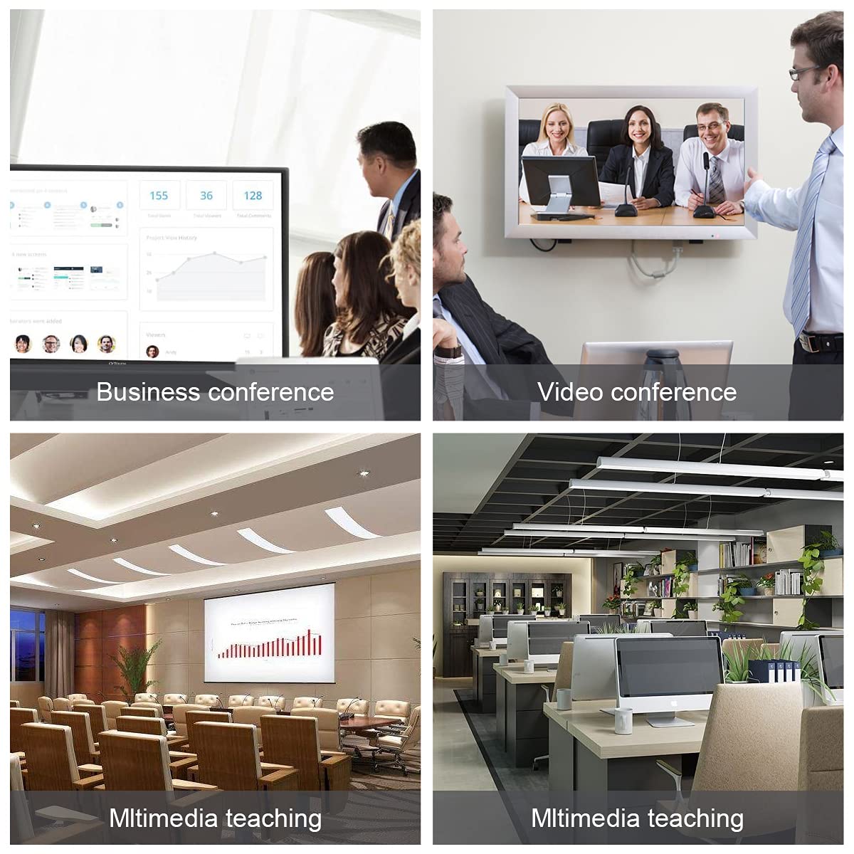 HDMI Extender Splitter 1x2 1080p Over Cat5e/Cat6/Cat7 Ethernet Cable with 2 HDMI Loop out - Up to 50m/165ft - EDID Management & Bi-Directional IR Remote Control & POC Function (1 In 2 Out / 2-Port)