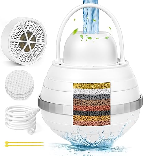 Filtro de baño para grifo de bañera, filtro de agua de baño para bañera con filtración de 8 capas y filtro de pantalla que elimina cientos de disponible en Yaxa Guatemala