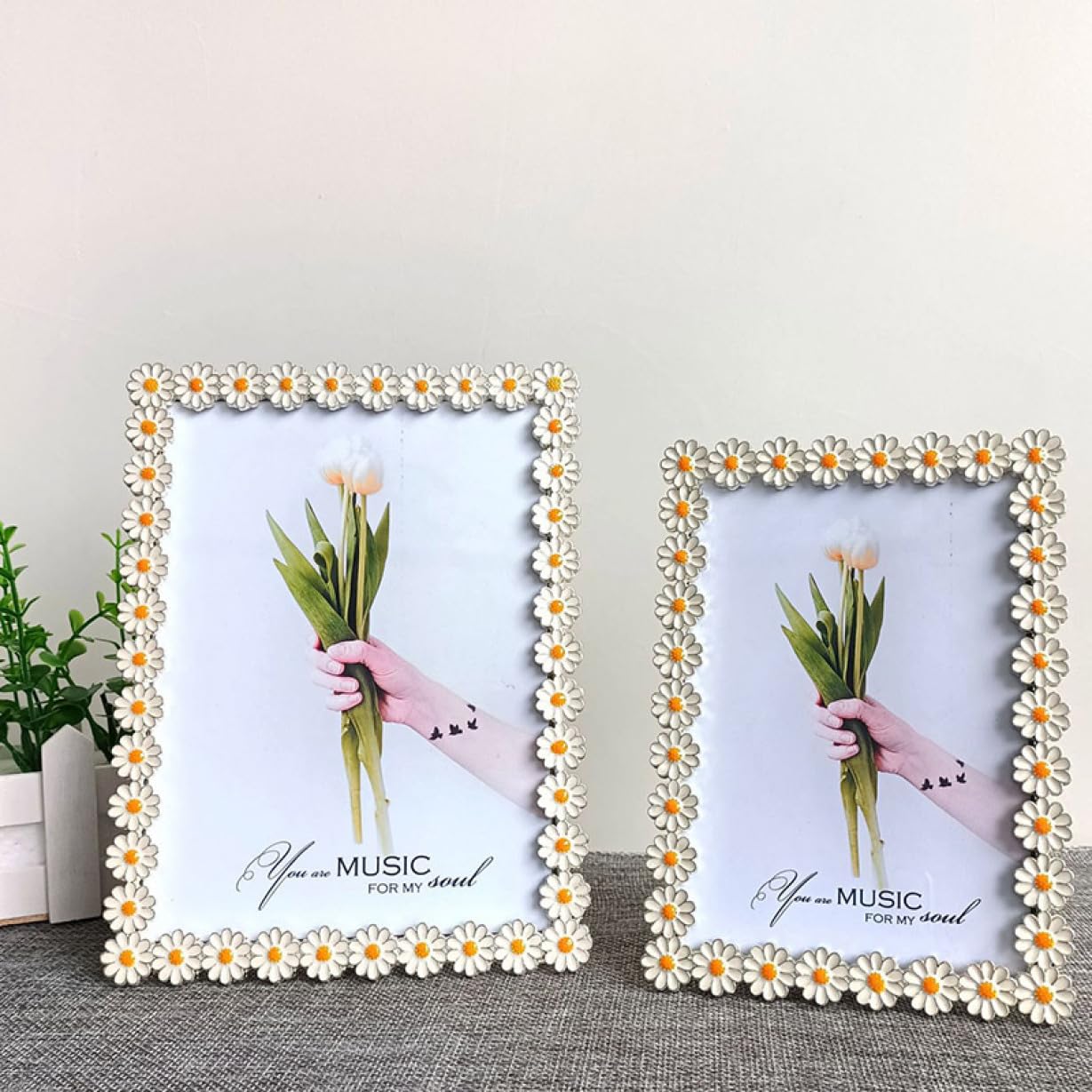 Amazon.co.jp: [XYJP] 爽やかなカモミールのフラワーフレーム
