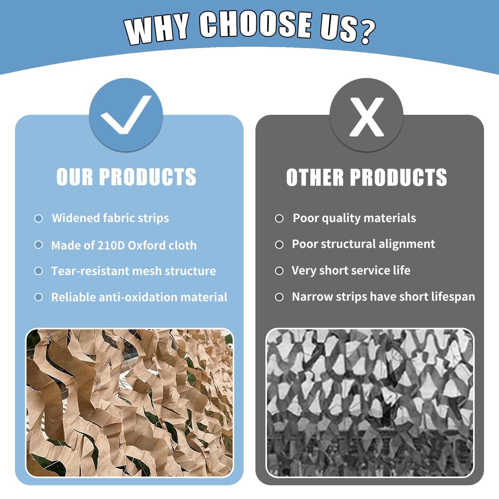 ting Sand 2 x 5 m (6.5x16.4ft) MilitaryeOutdoorCoverProtect Wildlife Photography Gar Shield