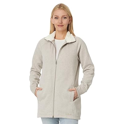 L.L.Bean 1912 Sherpa Lined Full Zip Tunic Women