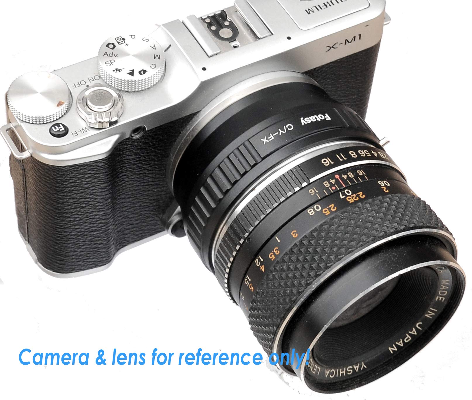 Amazon.com : Fotasy Contax Yashica C/Y Lens to Fuji X Adapter, CY
