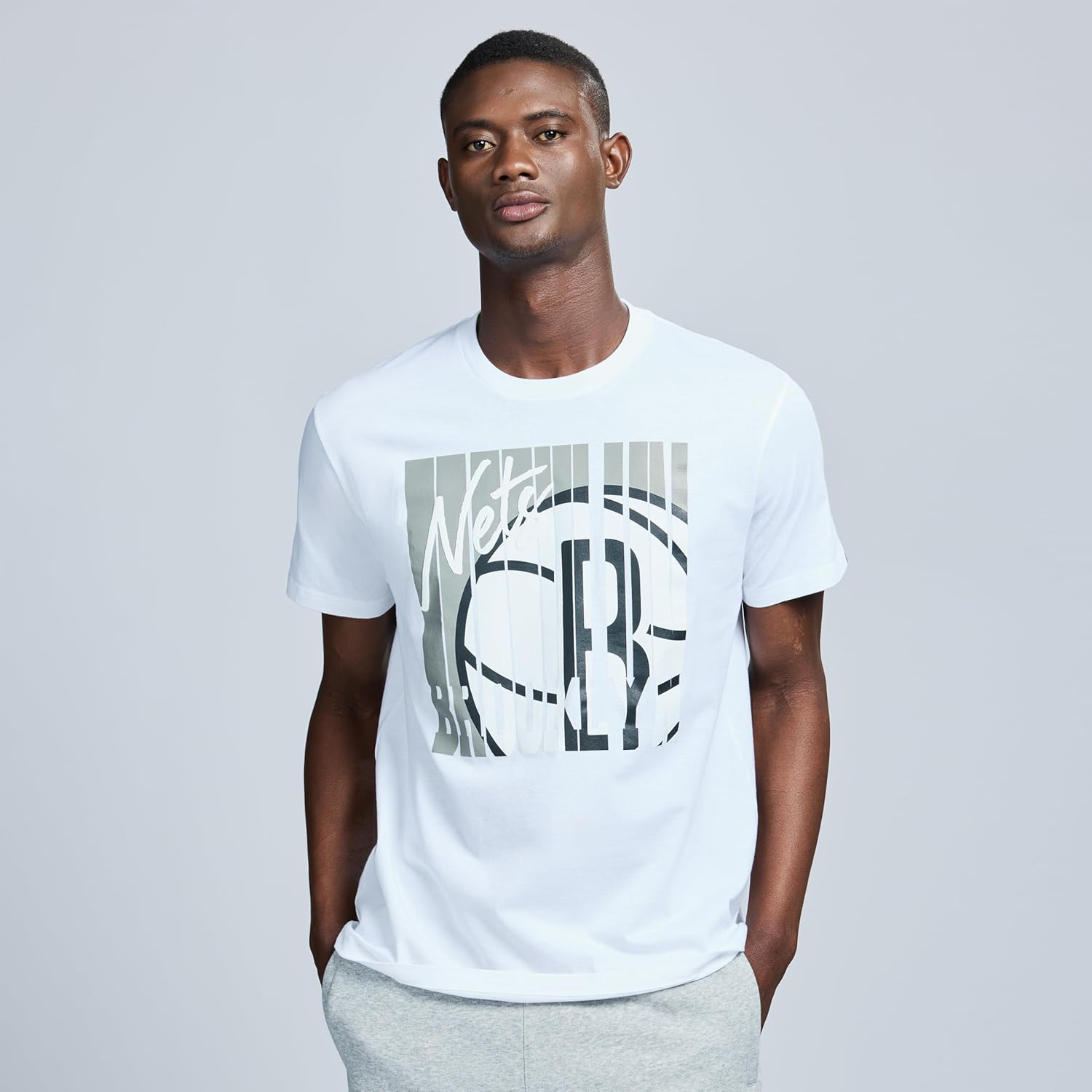 Game 7 NBA Mens Game 7 X NBA Officially Licensed Men's Graphic Short Sleeve Lightweight Crew Neck Cotton Team T-Shirt - Image 4