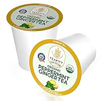 Vista 66 de Cápsulas de té verde orgánico para Keurig - Té verde sin azúcar para máquinas de K Cup de Teavity (36 cápsulas de té)