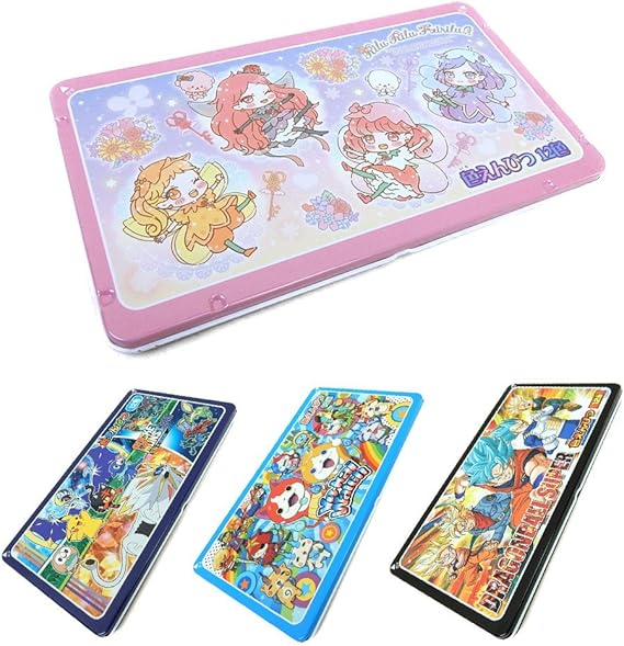 Amazon Co Jp 子供 男の子 女の子 色鉛筆 日本製 リルリルフェアリル ポケモン 妖怪ウォッチ ドラゴンボール 12色 男児 女児 キッズ ジュニア ノーブランド品 文房具 オフィス用品