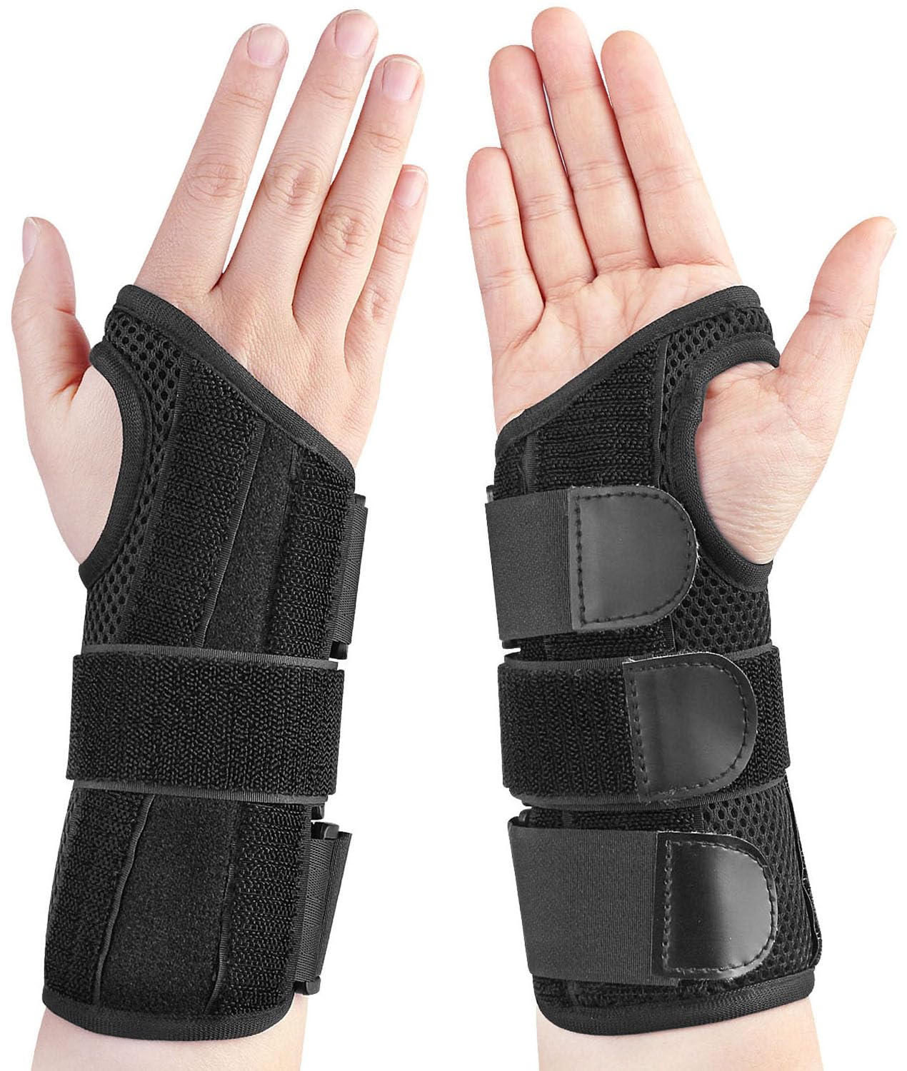 Big Mango Wrist Brace for Carpal Tunnel Adjustable Night Sleep Wrist Support Brace for Men Women Wrist Splint