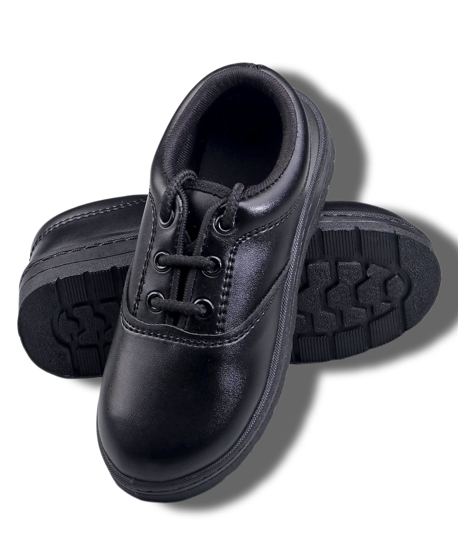 GLJ CLASSMATEClassmate Black Formal Cushion Comfortable Lightweight Stylish School Shoes for Boys